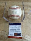 Nolan Ryan Autographed Baseball PSA certified-R44-82