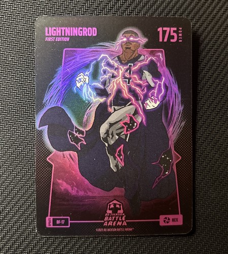 Bo Jackson Battle Arena- Lightning Rod- Julio Rodriguez BF-17-Hex Foil