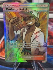 Pokemon 2017 Sun & Moon Base Professor Kukui 148/149 Ultra Rare Full Art LP on eBay