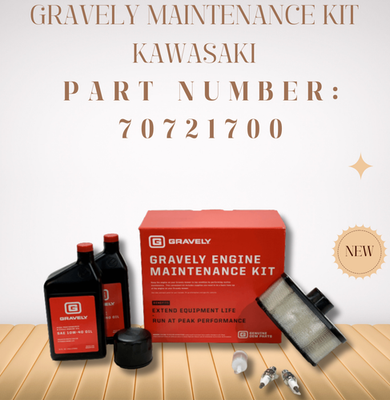 #ad #ad Gravely Kawasaki Engine Maintenance Kit New Part Number: 70721700 $77.99