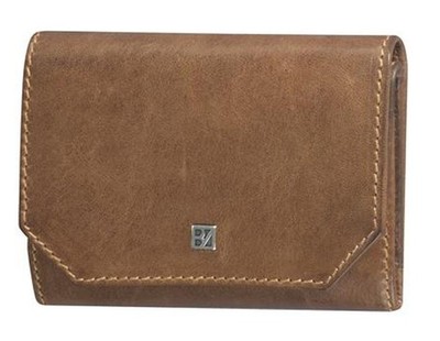 Geldbörse Leder cognac Bodenschatz Samba aus echtem Leder Geschenk Deko Trend