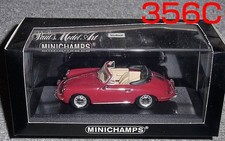 1/43 Porsche 356C Cabriolet Red Dark