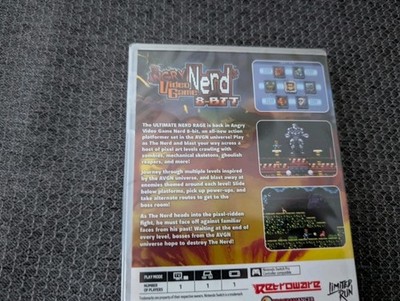 Angry Video Game Nerd 8-Bit Nintendo Switch Limited Run Games NEW