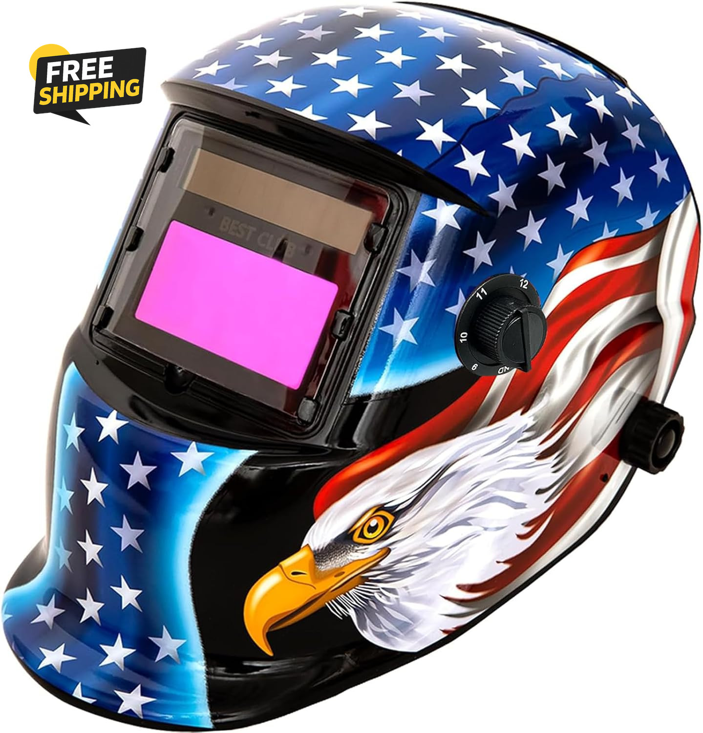 Auto Darkening : True Color Solar Powered Hood With Adjustable