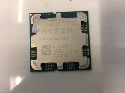 AMD Ryzen 9 7950X 5.7GHz 16-Core 32-Thread Socket AM5 Desktop CPU Processor