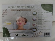 Vanelux Ultra-Soft Bath Pillows for Bathtub