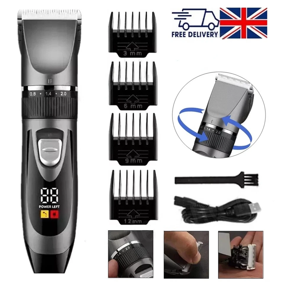 Cordless Hair Clippers for Men | Mens Hair Clippers Set Hair Clippers for Men 🎁
