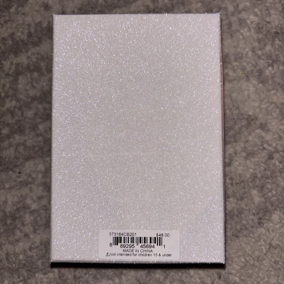 Collar Betsey Johnson Pan de Jengibre Hombre Brillo Vacaciones Colgante Estrás Foto 3 de 3