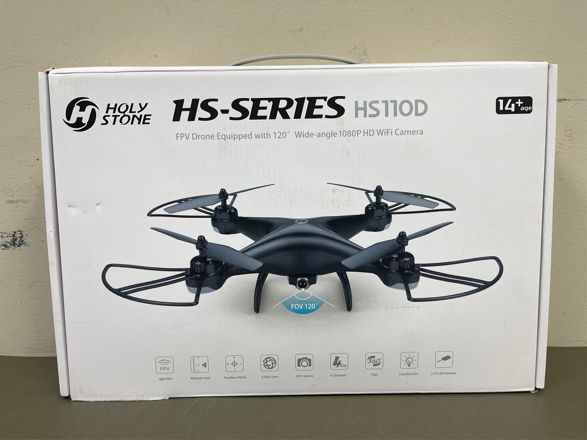 Holy Stone ドローン GPS搭載 HS110D【中古】 Holy Stone HS110D FPV RC Drone With 1080P HD Camera Live Video 120