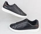 Cole Haan Grand CrossCourt Elastic Lace Slip On Sneakers Sz 11M Black Leather