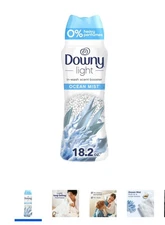 Downy Light In-Wash Scent Booster Laundry Beads, No Heavy Perfumes, Ocean...