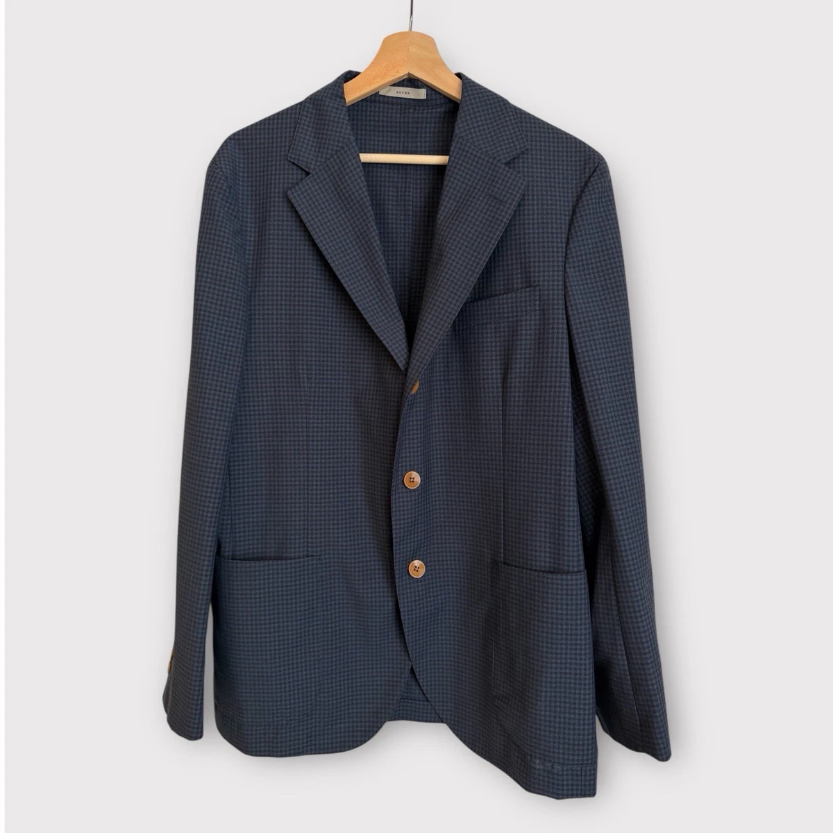 Costume 2 Pièces Boglioli 100% Laine - Taille 50R (US 40R) Gris Charbon, Neuf Avec étiquettes