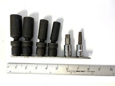 Snap-on Tools Heavy-duty Impact 38 Swivel Sockets And Hex Bit Sockets Set Snap-on Tools Heavy-duty Impact 38 Swivel Sockets And Hex Bit Sockets Set