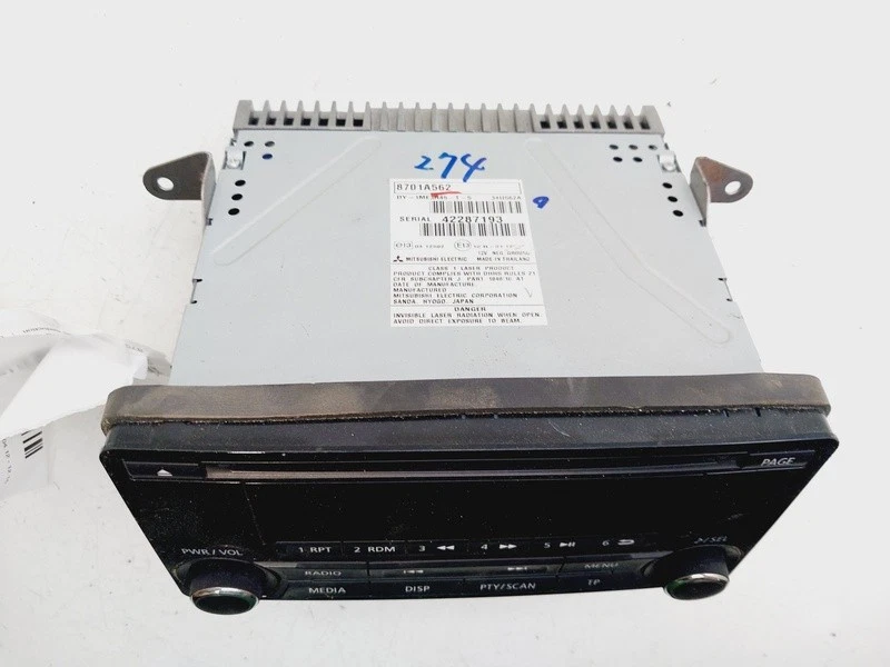 8701A562 sistema audio radio cd para CITROEN C4 AIRCROSS 1.6 HDI 2012 9325698 - Imagen 2 de 4