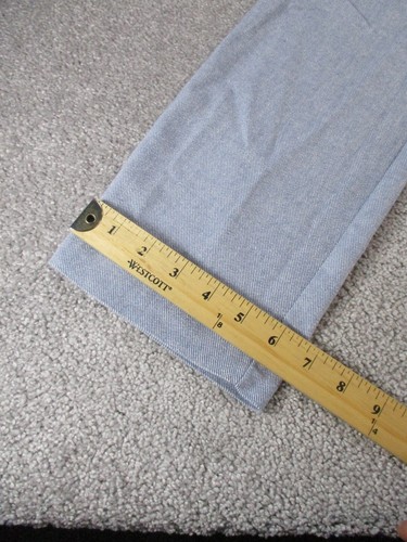 Zara Pants Womens Large Light Blue Elastic Waist Slim Fit * - Picture 7 of 13