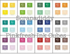 Pinkfresh Studio Premium Dye Mini INK CUBES- You Choose Color Pack!