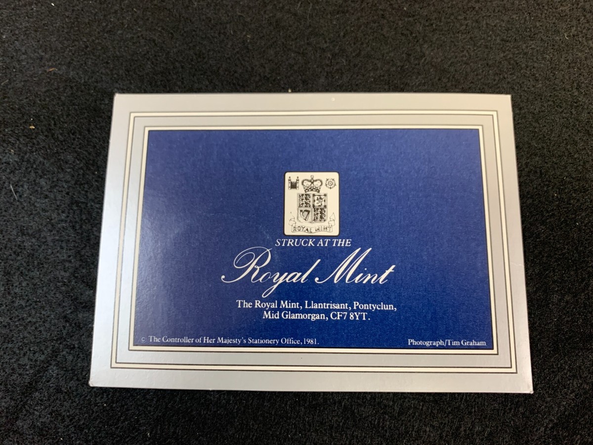 1981 Royal Mint Commemorative Coin- Charles & Diana Royal