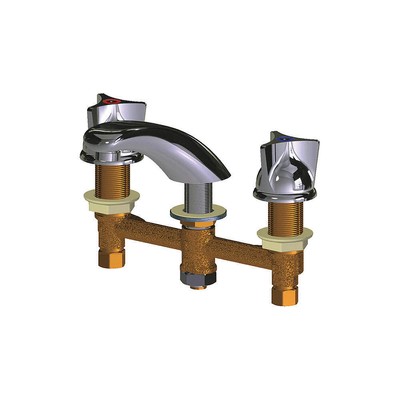 CHICAGO FAUCETS 404-V950ABCP Low Arc,Chrome,Chicago Faucets,404 26Y305