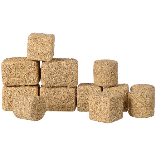 12 Pcs Haystack Model Little Haystacks Decorations Straw Bales for
