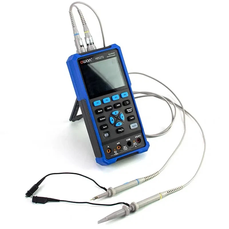 OWON HDS242 3-in-1 Handheld Digital Oscilloscope Waveform Generator Multimeter - Image 2 of 4