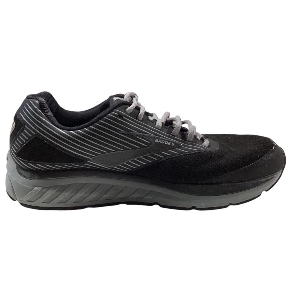 Brooks Walking Shoes Men 12 Black Gray Addiction Walker 