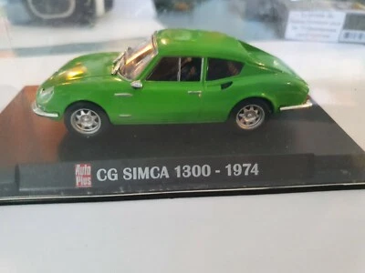 SIMCA CG 1300 1974 Vert AUTO PLUS 1:43 - Photo 1/3
