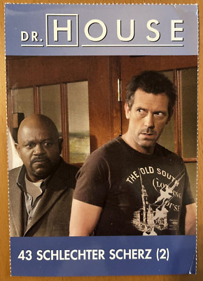 Dr. House - Folge 43 Schlechter... - Serienkarte Serienplakatkarte TV Highlights