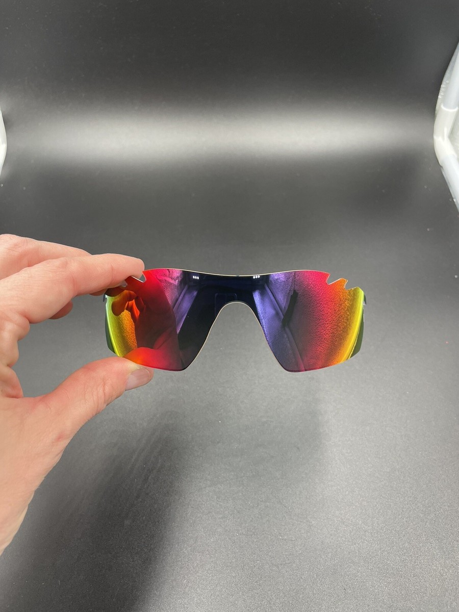 Oakley Radarlock Vented OEM Red Iridium Leneses | eBay
