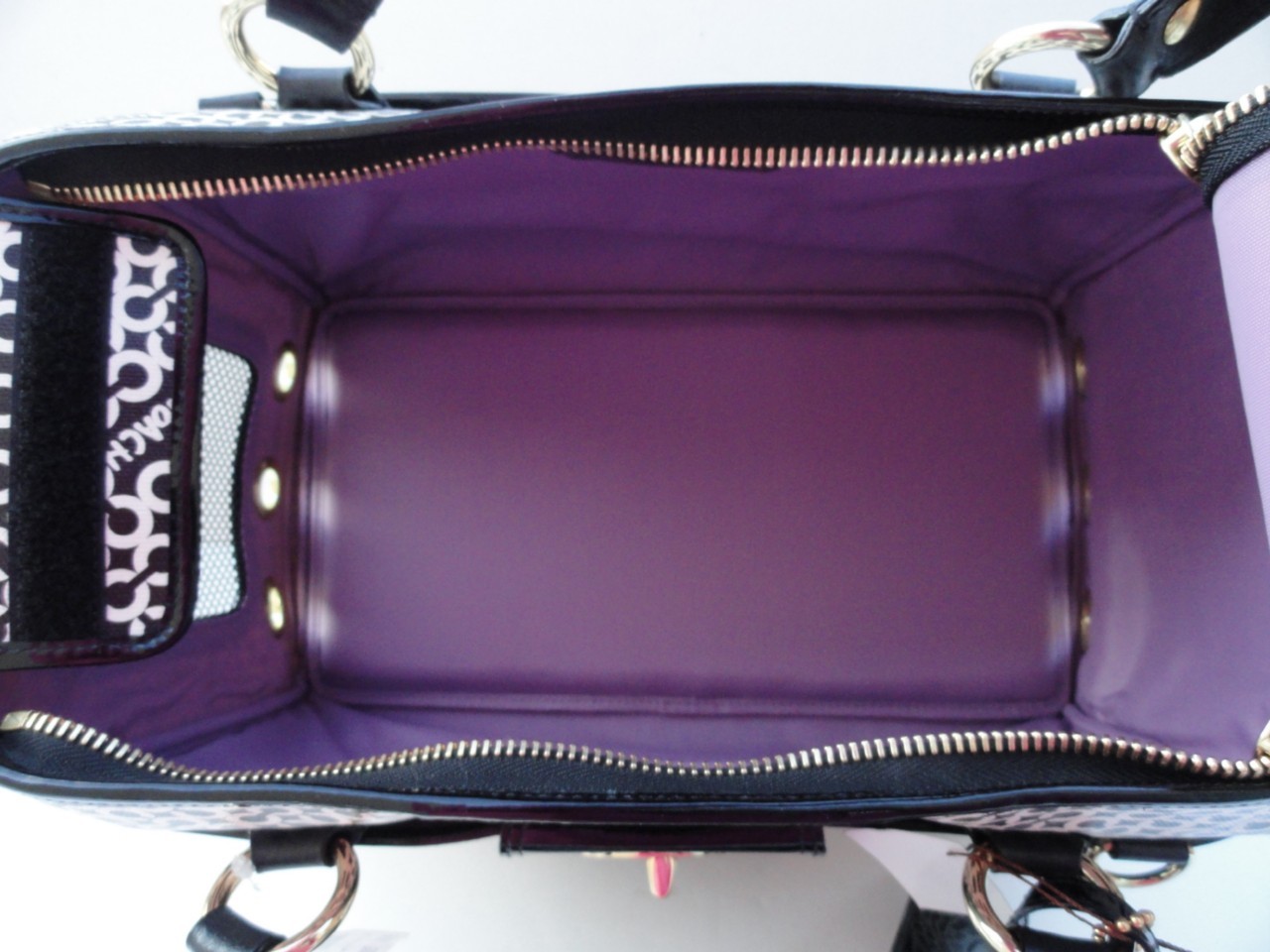 Coach Dog Carrier Cat Pet Tote Travel Bag Penelope Op Art *FAST INSURED