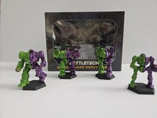 Battletech Inner Sphere Fire Lance Painted