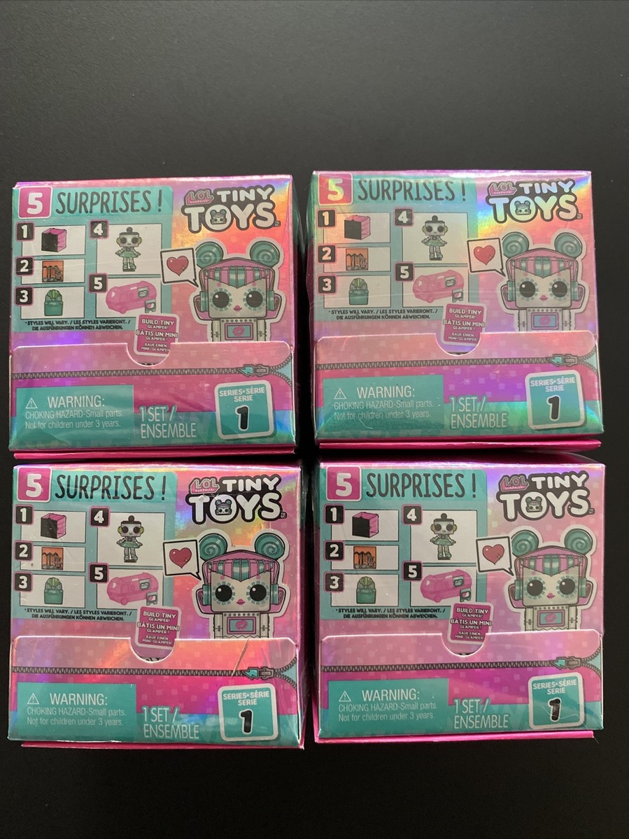 LOL Surprise TINY TOYS Blind Box, Mini Robot Doll SERIES SET OF