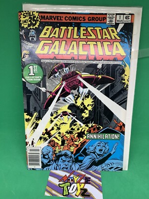 BATTLESTAR GALACTICA #1 (MARVEL 1979) BRONZE AGE 1979 Key 1st Comic ...