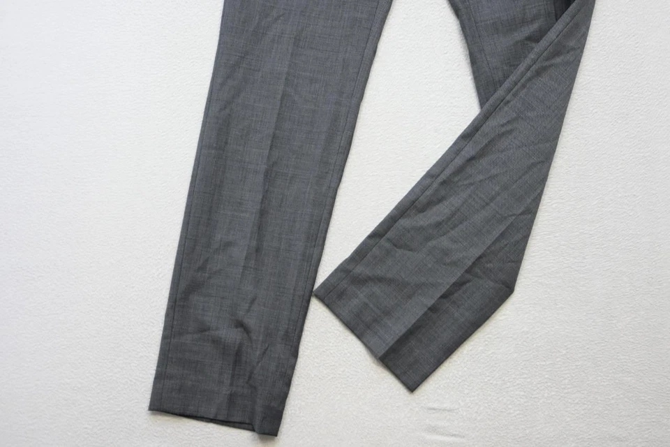 Penguin Munsingwear Gray Wool-Poly Dress Pants Stretch Flat Mens Size 32 x 32 - Image 4 of 4