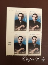 US Stamps Scott 3669 Plate Block Of 4 Irving Berlin MNH Self Adhesive 2002