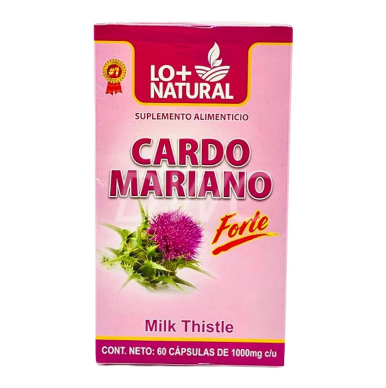 LO+ NATURAL Cardo Mariano Milk Thistle Herbal Support for Health ...