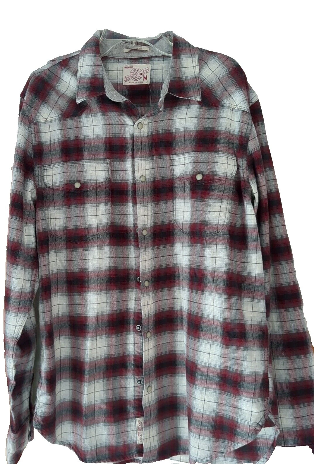 Lucky Brand Multicolor 100% Algodón Camisas de vestir para hombres