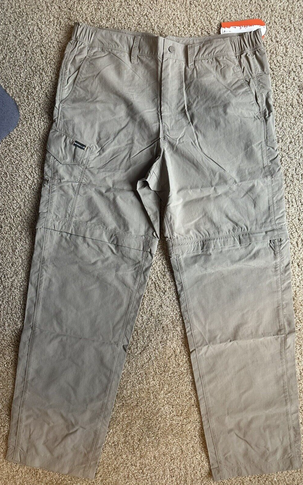 Merrell pantaloni convertibili da uomo legno lupo