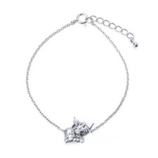 Kuromi Baku Silver Bracelet Sanrio Japan