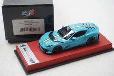 1/43 BBR FERRARI 812 COMPETIZIONE COUPE BABY BLUE/ITALY LEATHER RED 15 N MR