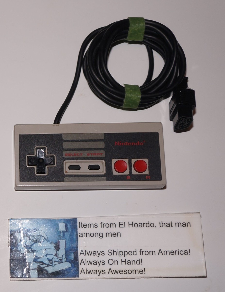 Original Nintendo Brand NES Controller OEM Official NES-004