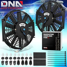 X2 12" 12V ELECTRIC SLIM PUSH/PULL ENGINE COOLING/RADIATOR FAN+MOUNTING KIT