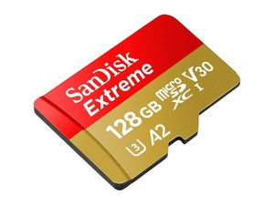 SanDisk 128GB microSD Extreme 160MB/s 4K U3 A2 SDXC 128G microSDXC SDSQXA1-128G