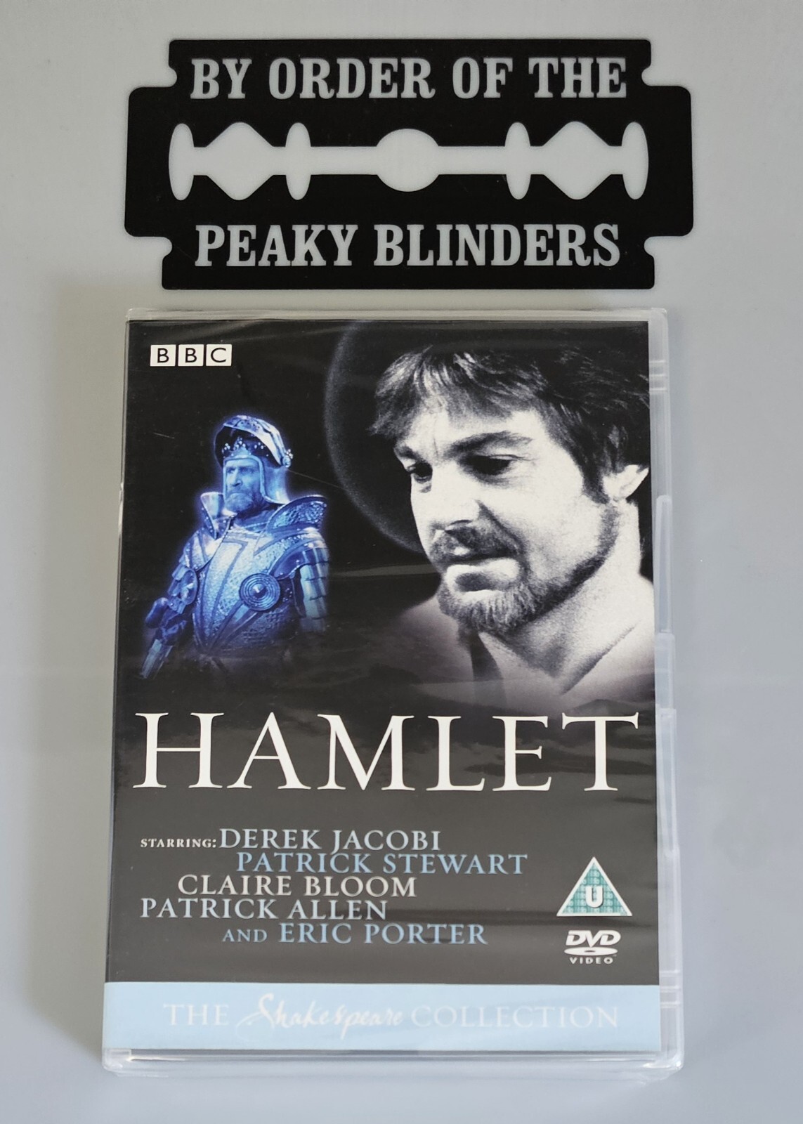 BBC HAMLET DVD 💿 DEREK JACOBI, PATRICK STEWART