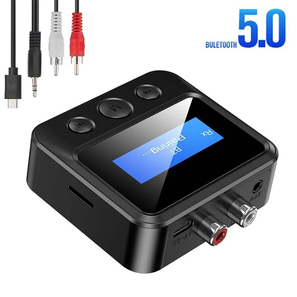 5.0 Audio Transmitter AUX Bluetooth Receiver Bluetooth 5.0 Audio