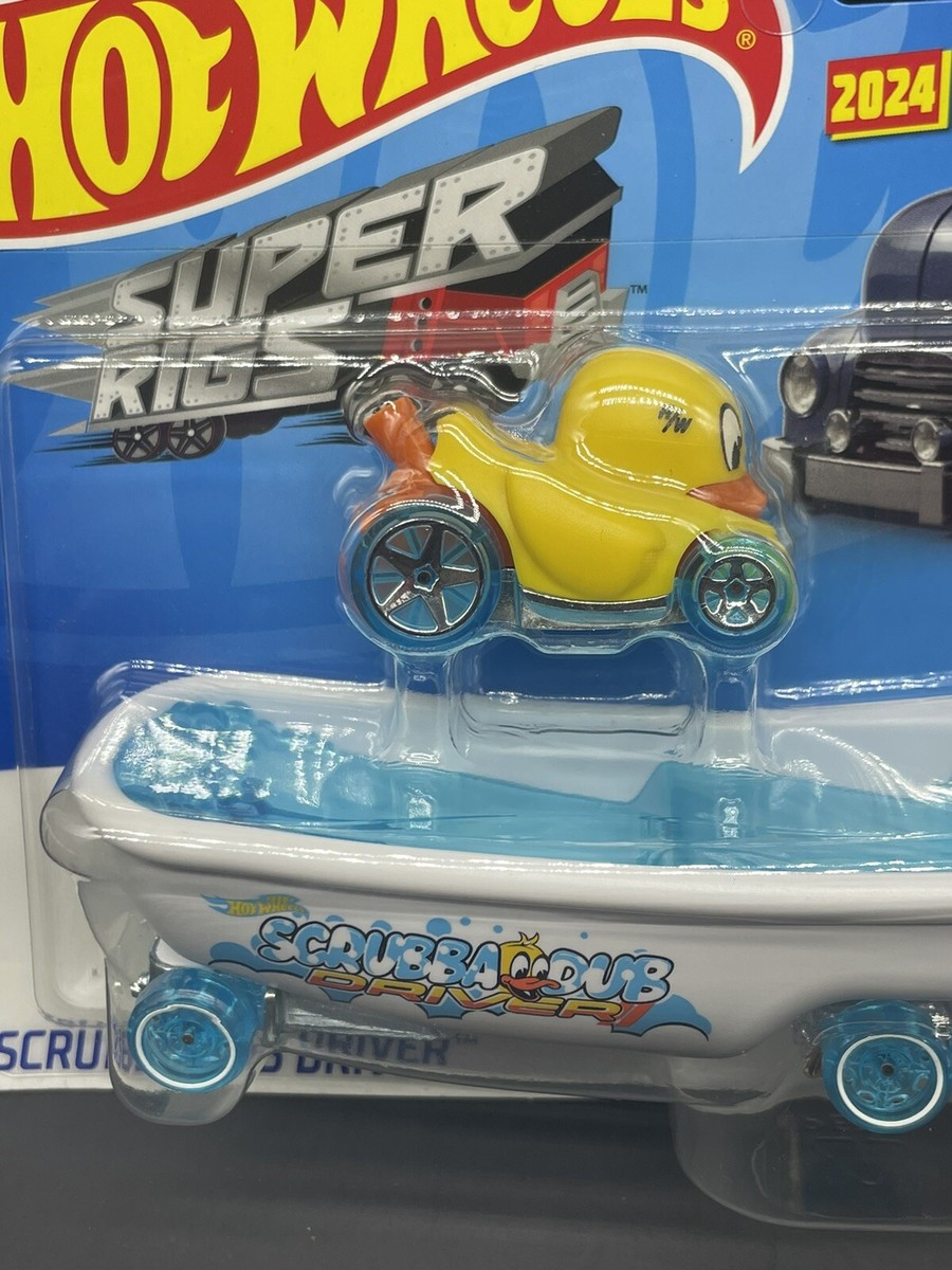 ホットウィール　SCRUBBA DUB D その他モントラ　アヒル SCRUBBA DUB DRIVERのレビュー！アヒルちゃんお風呂で