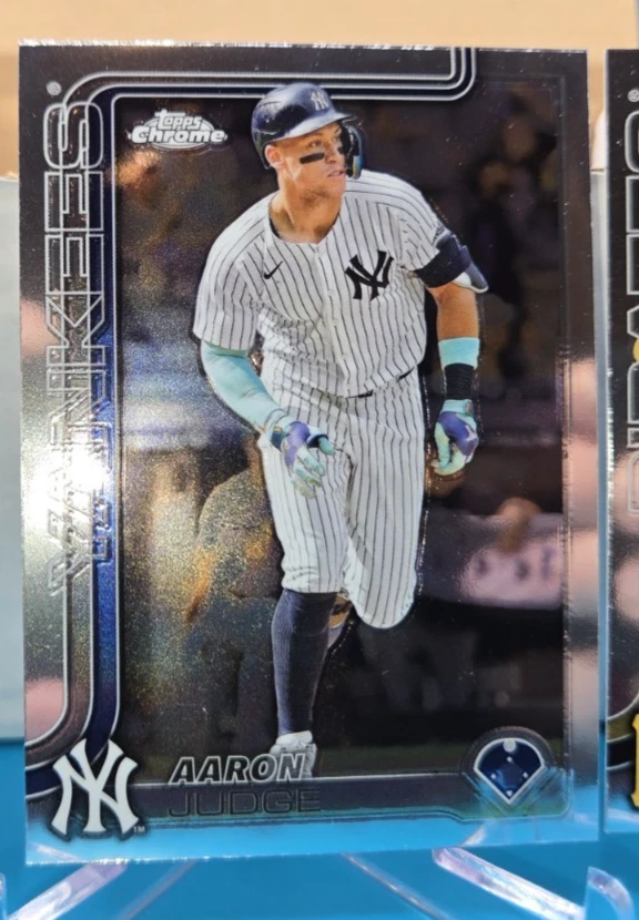 Conjunto completo de beisebol 2025 Topps Chrome #1-300 classificado à mão, pacote novo L@@K! - Imagem 4 de 4