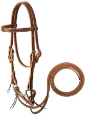 Weaver Leather Mini Horse Bridle - Sunset Harness & Wheat Stitching
