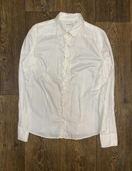 Women Sand Shirt White Cotton 46