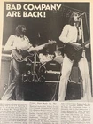 Bad Company, Full Page Vintage Pinup