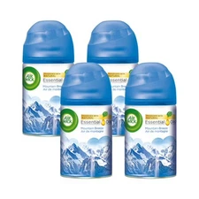 AIR WICK FRESHMATIC MOUNTAIN BREEZE  6.34oz PACK OF 4